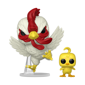 PRE-ORDER Rooster Fighter - Keiji with Piyoko Pop! Vinyl Figure - PRE-ORDER