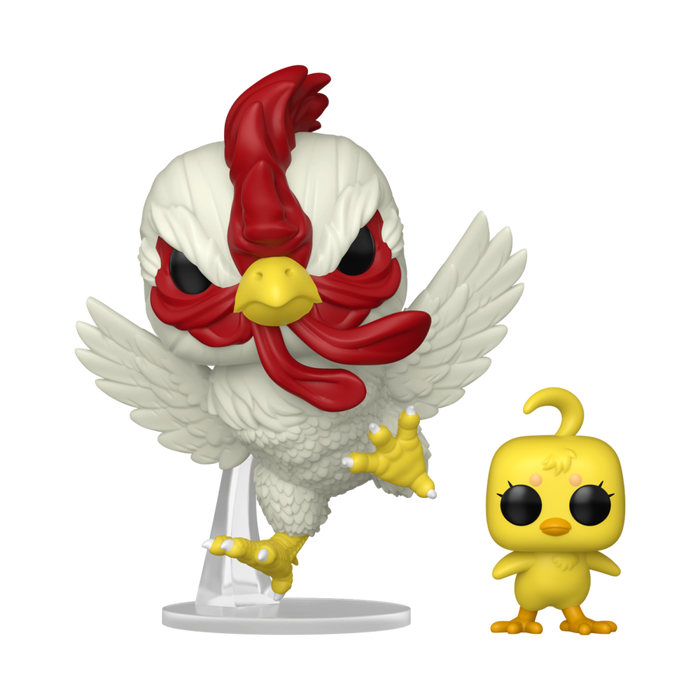 PRE-ORDER Rooster Fighter - Keiji with Piyoko Pop! Vinyl Figure - PRE-ORDER