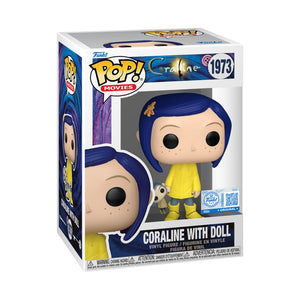 PRE-ORDER Coraline - Coraline with Doll Exclusive Pop! Vinyl Figure - PRE-ORDER