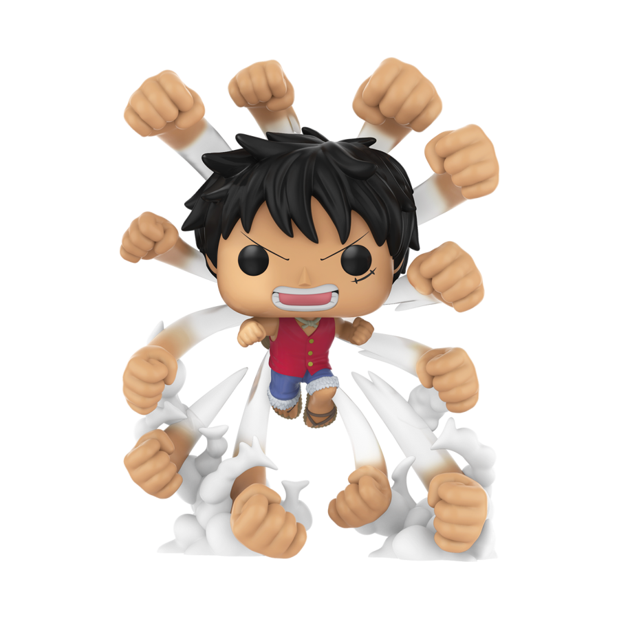 PRE-ORDER One Piece -  Luffy (Gum-Gum Gatling) Exclusive Pop! Premium Vinyl Figure - PRE-ORDER