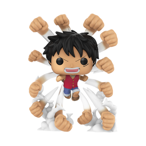 PRE-ORDER One Piece -  Luffy (Gum-Gum Gatling) Exclusive Pop! Premium Vinyl Figure - PRE-ORDER