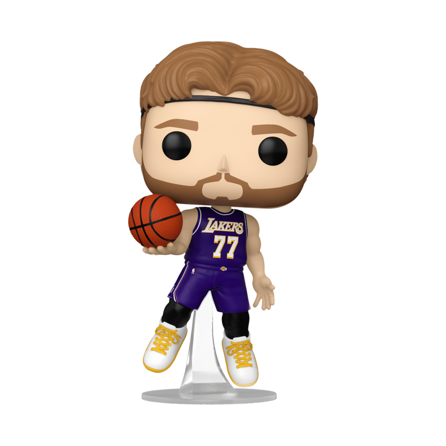 PRE-ORDER NBA: Lakers - Luka Doncic (Purple Jersey) Exclusive Pop! Vinyl Figure - PRE-ORDER