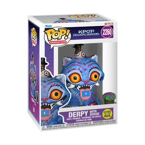 PRE-ORDER K-POP Demon Hunters - Derpy with Sussie Glow Pop! Vinyl Figure - PRE-ORDER