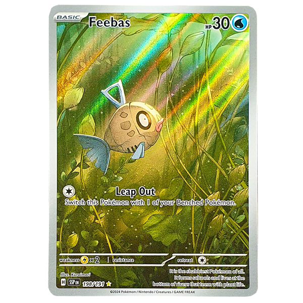 POKÉMON TCG - Feebas Illustration Rare - 198/191