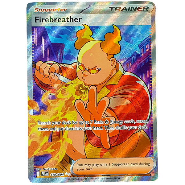 POKÉMON TCG - Firebreather Ultra Rare - 119/094