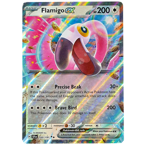 POKÉMON TCG - Flamigo EX Ultra Rare - 160/191