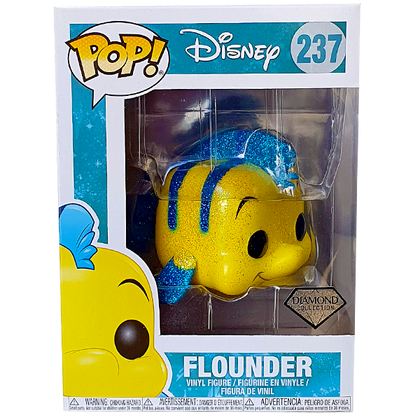 Disney - Flounder Diamond Glitter Exclusive Pop! Vinyl Figure