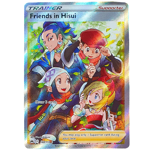 POKÉMON TCG - Friends in Hisui Full Art Ultra Rare - 148/159