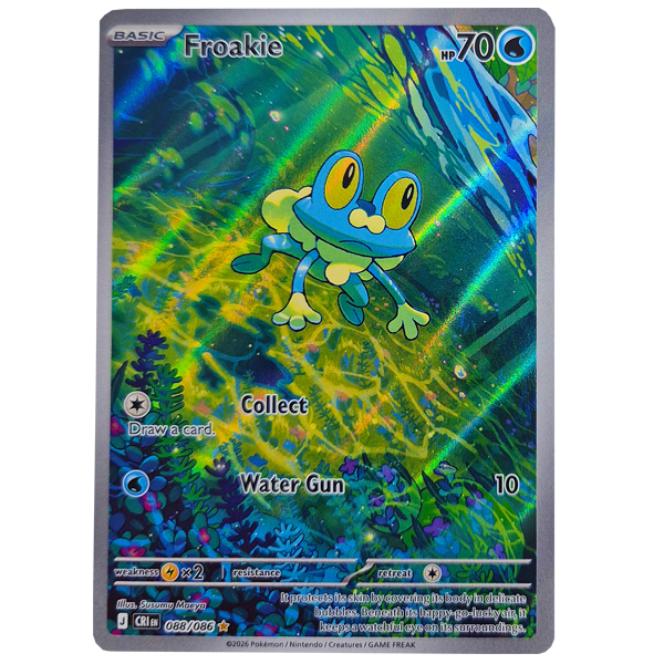 POKÉMON TCG - Froakie Illustration Rare - 088/086