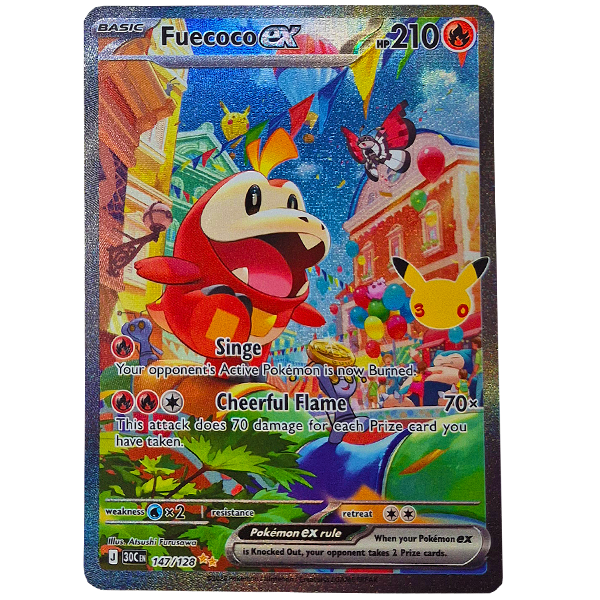 POKÉMON TCG - Fuecoco ex Special Illustration Rare - 147/128