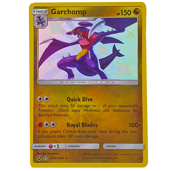 POKÉMON TCG - Garchomp Shiny Rare - SV40/SV94