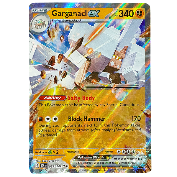 POKÉMON TCG - Garganacl EX Ultra Rare - 089/142