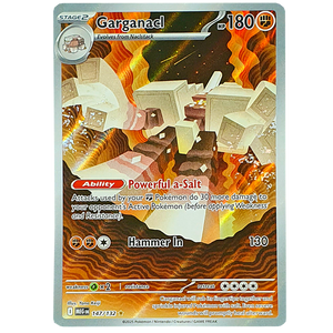 POKÉMON TCG - Garganacl Illustration Rare - 147/132