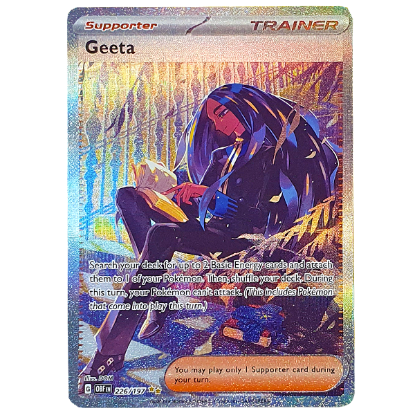 POKÉMON TCG - Geeta Special Illustration Rare - 226/197