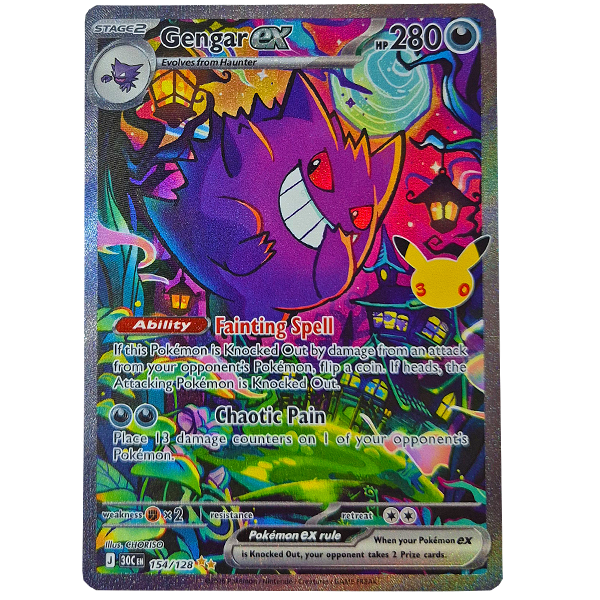 POKÉMON TCG - Gengar ex Special Illustration Rare - 154/128