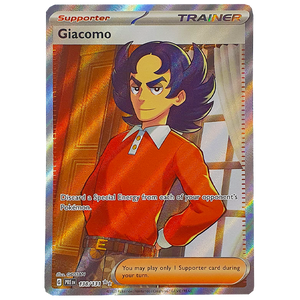 POKÉMON TCG - Giacomo Full Art Secret Rare - 138/131