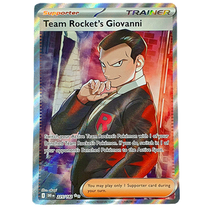 POKÉMON TCG - Team Rocket's Giovanni Ultra Rare - 225/182