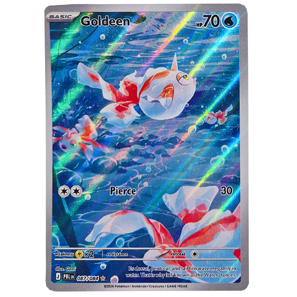 POKÉMON TCG - Goldeen Illustration Rare - 087/084