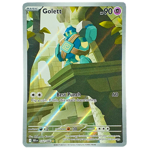 POKÉMON TCG - Golett Illustration Rare - 122/086