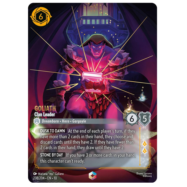 Disney Lorcana TCG - Goliath Clan Leader - 238/204 - Enchanted
