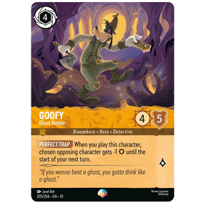 Disney Lorcana TCG - Goofy Ghost Hunter  - 205/204 - Epic