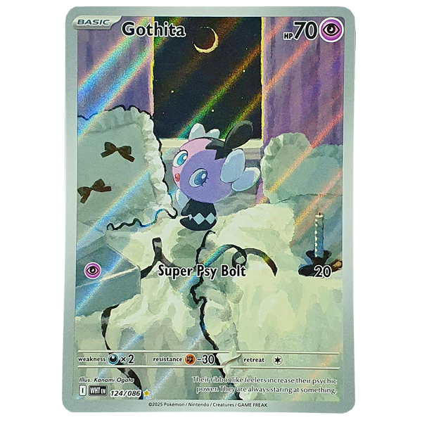 POKÉMON TCG - Gothita Illustration Rare - 124/086