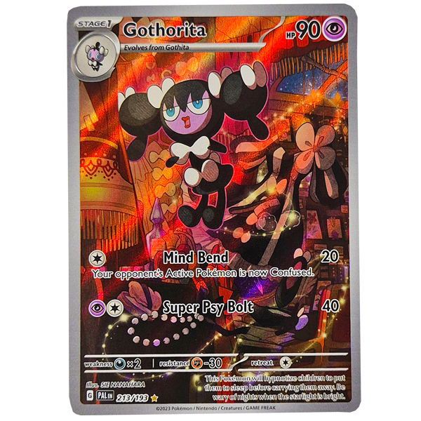 POKÉMON TCG - Gothorita Illustration Rare - 213/193