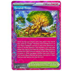 POKÉMON TCG - Grand Tree Crystal Ace Rare - 136/142