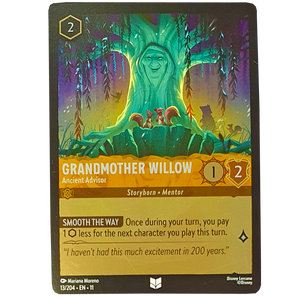 Disney Lorcana TCG - Grandmother Willow Ancient Advisor - 13/204 - Cold Foil