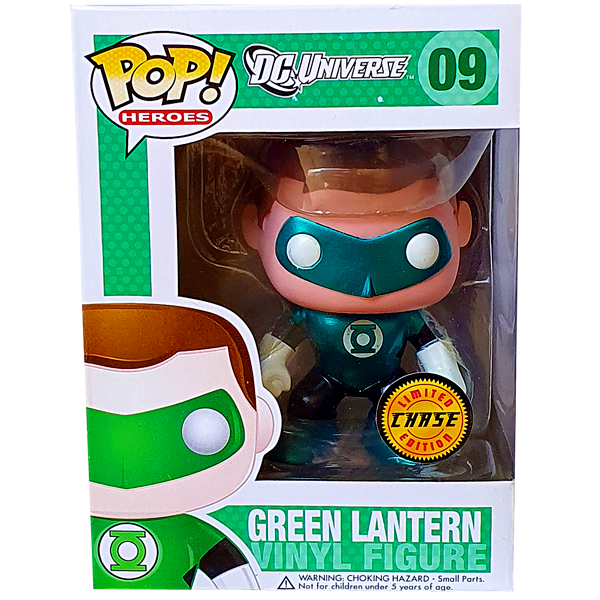 DC Universe - Green Lantern Metallic Chase Pop! Vinyl Figure