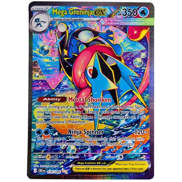 POKÉMON TCG - Mega Greninja ex Special Illustration Rare - 116/086