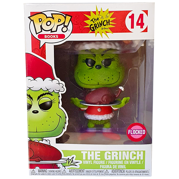 The Grinch - The Grinch with Roast Beast Flocked US Exclusive Pop! Vinyl Figure