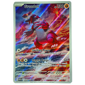 POKÉMON TCG - Groudon Illustration Rare - 199/182