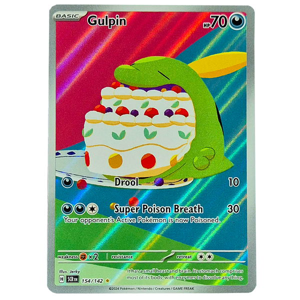 POKÉMON TCG - Gulpin Illustration Rare - 154/142