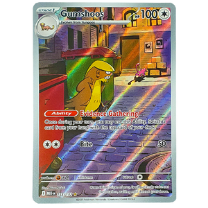 POKÉMON TCG - Gumshoos Illustration Rare - 153/132
