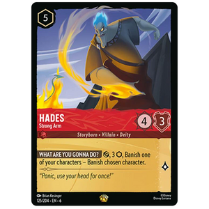 Disney Lorcana TCG - Hades Strong Arm - 125/204 - Legendary