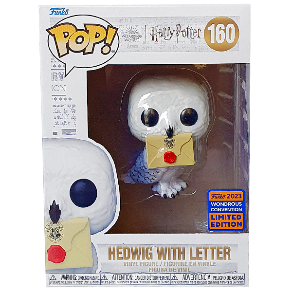 Harry Potter - Hedwig with Letter WonderCon 2023 Exclusive Pop! Vinyl Figure