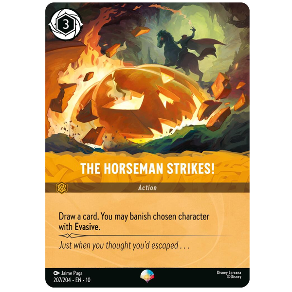 Disney Lorcana TCG - The Horseman Strikes - 207/204 - Epic