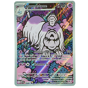 POKÉMON TCG - Houndstone Illustration Rare - 145/132