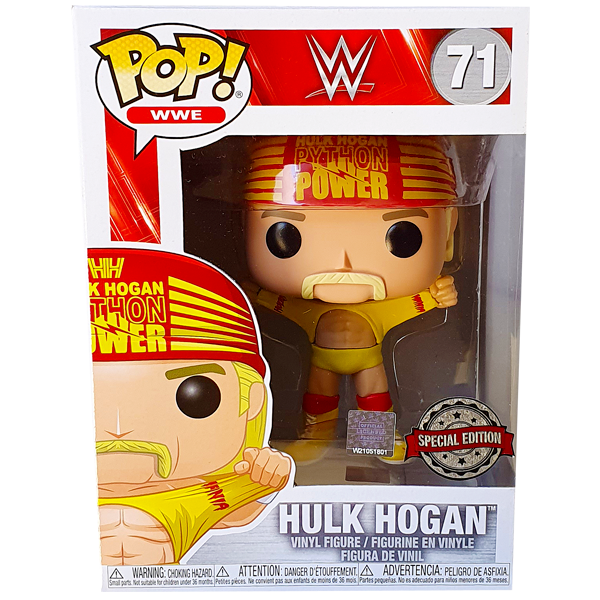 WWE - Hulk Hogan Hulkamania US Exclusive Pop! Vinyl Figure