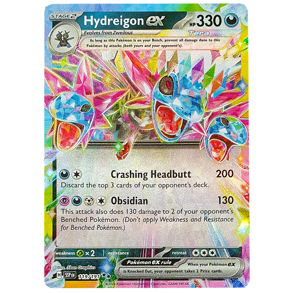 POKÉMON TCG - Hydreigon EX Ultra Rare - 119/191