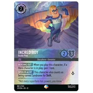 Disney Lorcana TCG - Incrediboy Buddy Pine - 221/204 - Epic
