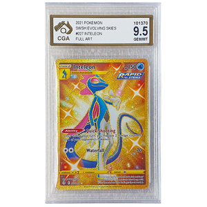 POKÉMON TCG - Inteleon Secret Rare - 227/203 - CGA Graded 9.5