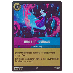 Disney Lorcana TCG - Into the Unknown - 81/204 - Cold Foil