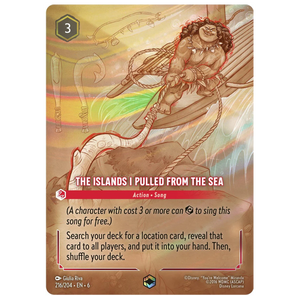 Disney Lorcana TCG - The Islands I Pulled from the Sea - 216/204 - Enchanted