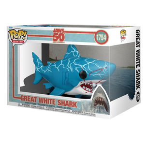 Jaws 50th Anniversary - Great White Shark (Retro) 6" Pop! Vinyl Figure