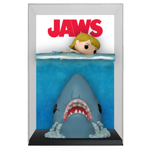 Jaws 50th Anniversary - Great White Shark Pop! VHS Covers with Case