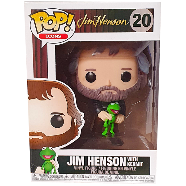 Jim Henson - Jim Henson with Kermit Pop! Vinyl Figure