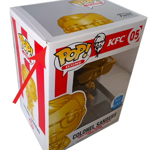 KFC - Colonel Sanders (Gold) Funko Shop Exclusive Pop! Vinyl Figure