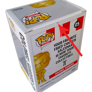 KFC - Colonel Sanders (Gold) Funko Shop Exclusive Pop! Vinyl Figure